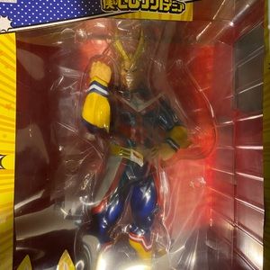 My hero academia all might anime figurine